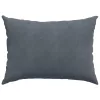 Kanapé párnák 2 pcs Sötétszürke 70 x 50 cm Bársonyos szövet