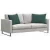 Kanapé párnák 2 pcs Sötétzöld 70 x 50 cm Bársonyos szövet