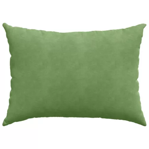 Kanapé párnák 2 pcs Világos zöld 70 x 50 cm Bársonyos szövet