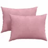 Kanapé párnák 2 pcs Rózsaszín 70 x 50 cm Bársonyos szövet