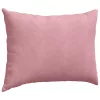 Kanapé párnák 2 pcs Rózsaszín 70 x 50 cm Bársonyos szövet