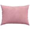 Kanapé párnák 2 pcs Rózsaszín 70 x 50 cm Bársonyos szövet