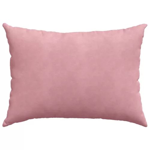 Kanapé párnák 2 pcs Rózsaszín 70 x 50 cm Bársonyos szövet