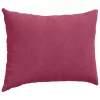 Kanapé párnák 2 pcs Bordó 70 x 50 cm Bársonyos szövet