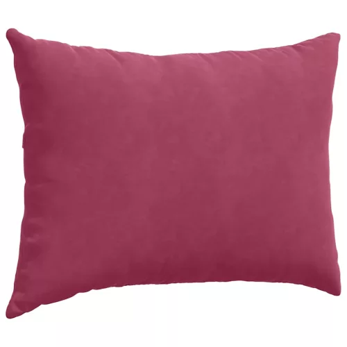 Kanapé párnák 2 pcs Bordó 70 x 50 cm Bársonyos szövet