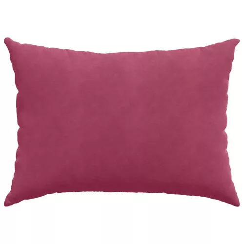 Kanapé párnák 2 pcs Bordó 70 x 50 cm Bársonyos szövet