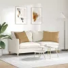 Kanapé párnák 2 pcs Barna 70 x 50 cm Bársonyos szövet
