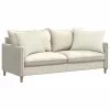 Kanapé párnák 2 pcs Krém 70 x 50 cm Bársonyos szövet