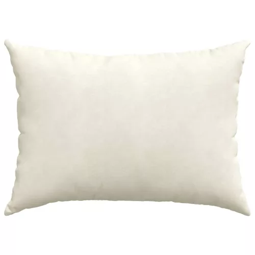 Kanapé párnák 2 pcs Krém 70 x 50 cm Bársonyos szövet