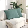 Kanapé párnák 2 pcs Tengeri Zöld 70 x 50 cm Bársonyos szövet