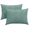Kanapé párnák 2 pcs Tengeri Zöld 70 x 50 cm Bársonyos szövet