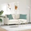 Kanapé párnák 2 pcs Tengeri Zöld 70 x 50 cm Bársonyos szövet
