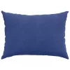 Kanapé párnák 2 pcs Rendőrségi kék 70 x 50 cm Bársonyos szövet