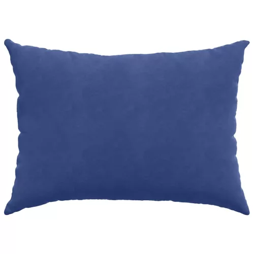 Kanapé párnák 2 pcs Rendőrségi kék 70 x 50 cm Bársonyos szövet