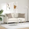 Kanapé párnák 2 pcs Tópszínű 70 x 50 cm szövet