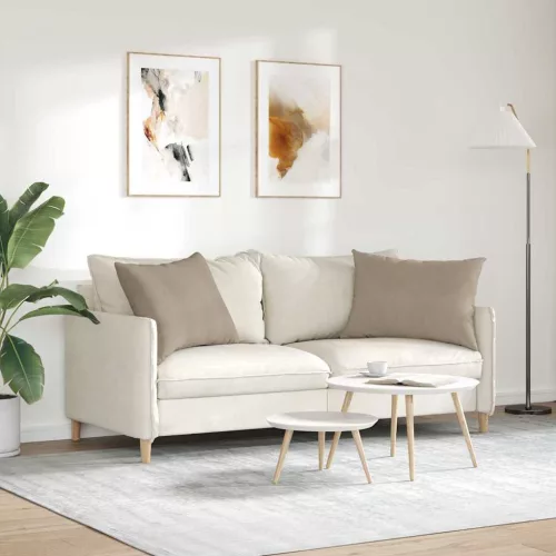 Kanapé párnák 2 pcs Tópszínű 70 x 50 cm szövet