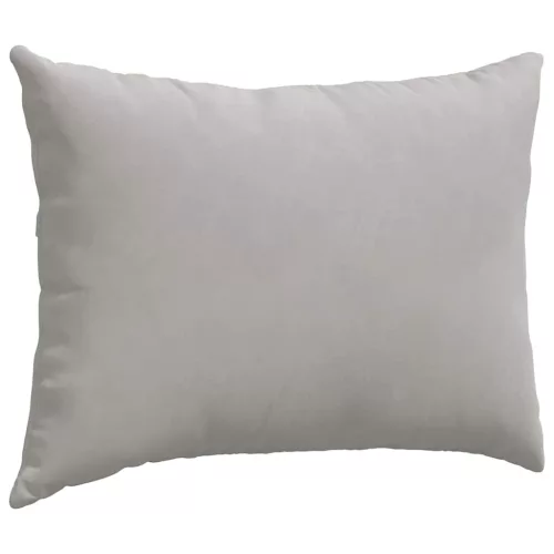 Kanapé párnák 2 pcs Világosszürke 70 x 50 cm szövet