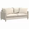Kanapé párnák 2 pcs Bézs 70 x 50 cm szövet