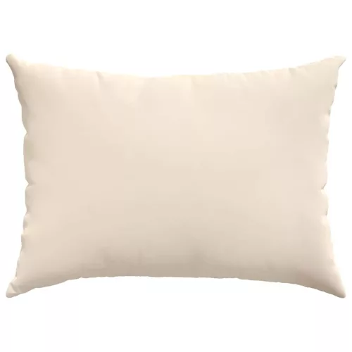 Kanapé párnák 2 pcs Bézs 70 x 50 cm szövet