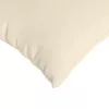 Kanapé párnák 2 pcs Bézs 70 x 50 cm szövet