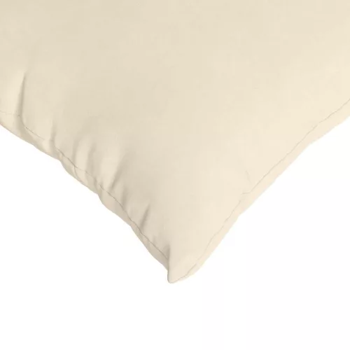 Kanapé párnák 2 pcs Bézs 70 x 50 cm szövet