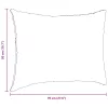 Kanapé párnák 2 pcs Bézs 70 x 50 cm szövet