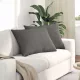 Kanapé párnák 2 pcs Világosszürke 70 x 50 cm Bársonyos szövet