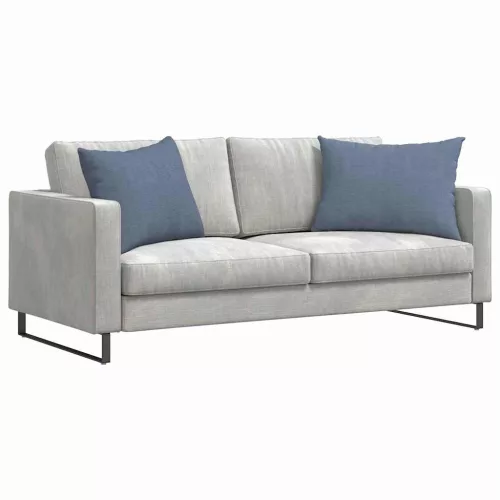 Kanapé párnák 2 pcs Kék 70 x 50 cm Bársonyos szövet