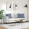 Kanapé párnák 2 pcs Kék 70 x 50 cm Bársonyos szövet