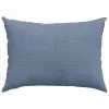 Kanapé párnák 2 pcs Kék 70 x 50 cm Bársonyos szövet