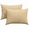 Kanapé párnák 2 pcs Szürke zöld 70 x 50 cm Bársonyos szövet