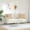 Kanapé párnák 2 pcs Szürke zöld 70 x 50 cm Bársonyos szövet