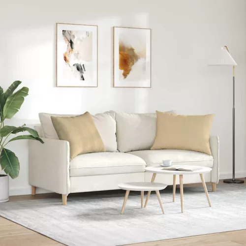 Kanapé párnák 2 pcs Szürke zöld 70 x 50 cm Bársonyos szövet
