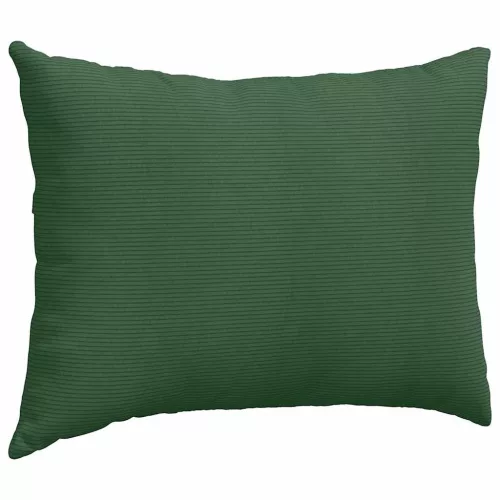 Kanapé párnák 2 pcs Sötétzöld 70 x 50 cm Bársonyos szövet