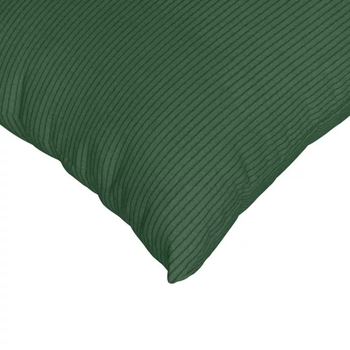Kanapé párnák 2 pcs Sötétzöld 70 x 50 cm Bársonyos szövet
