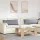 Kanapé párnák 2 pcs Világosszürke 120 x 40 cm szövet