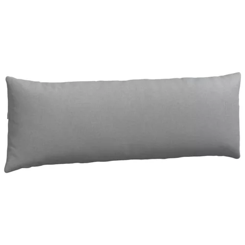 Kanapé párnák 2 pcs Világosszürke 120 x 40 cm szövet