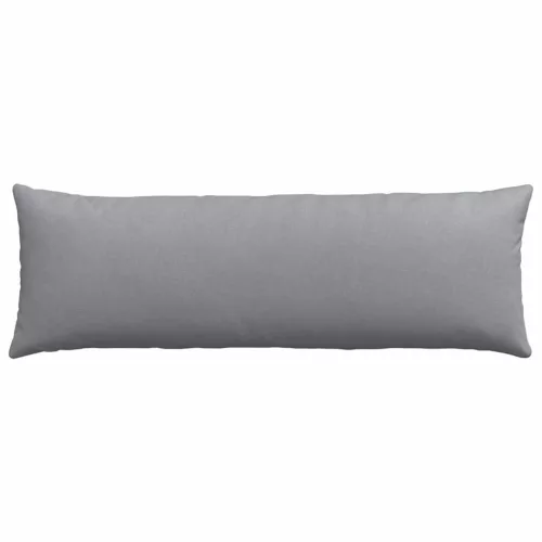Kanapé párnák 2 pcs Világosszürke 120 x 40 cm szövet