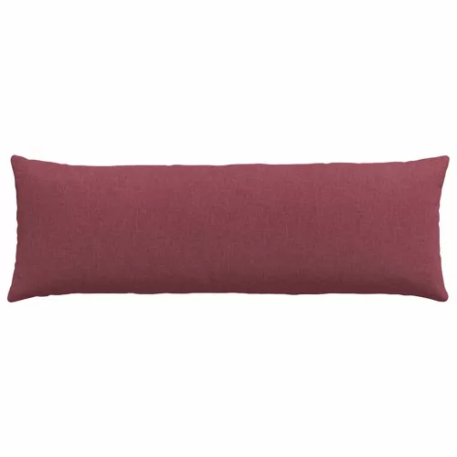 Kanapé párnák 2 pcs Bordó 120 x 40 cm szövet