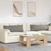 Kanapé párnák 2 pcs Tópszínű 120 x 40 cm szövet