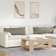 Kanapé párnák 2 pcs Tópszínű 120 x 40 cm szövet