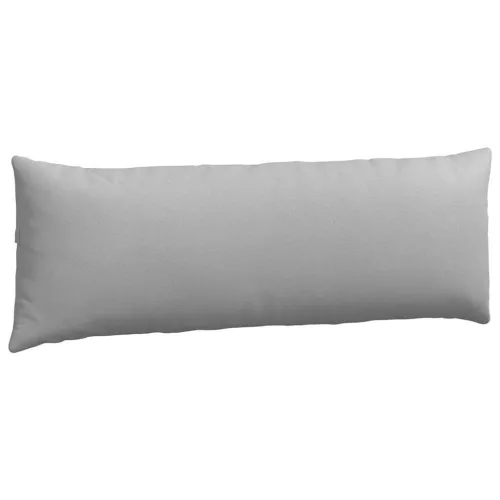 Kanapé párnák 2 pcs Szürke 120 x 40 cm szövet