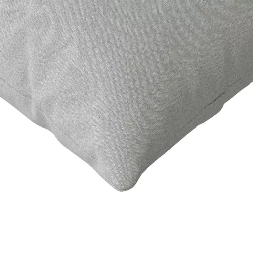 Kanapé párnák 2 pcs Szürke 120 x 40 cm szövet