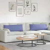 Kanapé párnák 2 pcs Kék 120 x 40 cm szövet