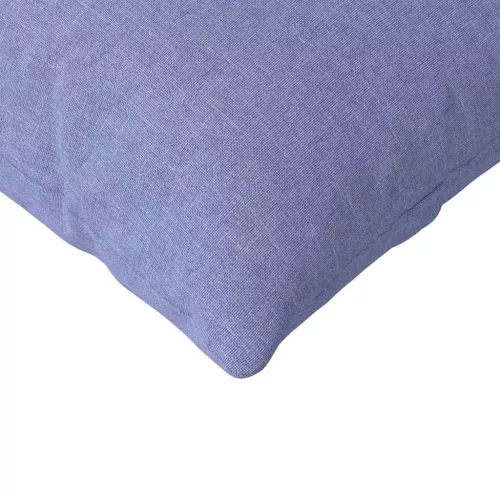 Kanapé párnák 2 pcs Kék 120 x 40 cm szövet
