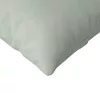 Kanapé párnák 2 pcs Világosszürke 120 x 40 cm Bársonyos szövet