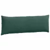 Kanapé párnák 2 pcs Sötétzöld 120 x 40 cm Bársonyos szövet