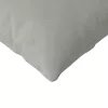Kanapé párnák 2 pcs Világosszürke 120 x 40 cm szövet