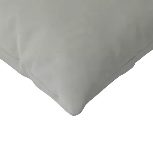 Kanapé párnák 2 pcs Világosszürke 120 x 40 cm szövet