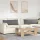 Kanapé párnák 2 pcs Sötétszürke 120 x 40 cm szövet